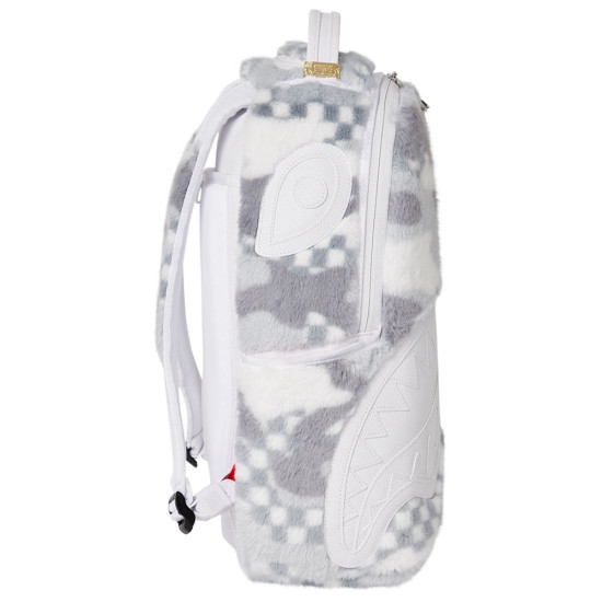 Sprayground Τσάντα πλάτης White Fur 3AM DLXSF Backpack